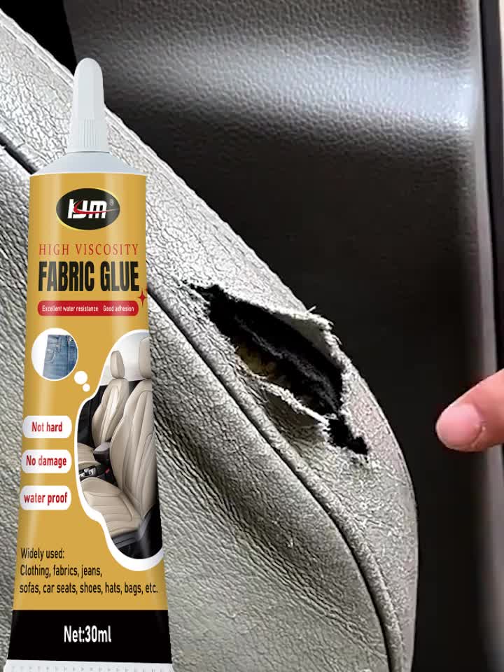Car Interior Sealant & Plastic Repair Adhesive Kit – Seat Adhesive, Super Windproof Strip Glue & Sealing Pad for Car Body, Door, Trim & Interior Repair – Fast-Fix Auto Repair Glue