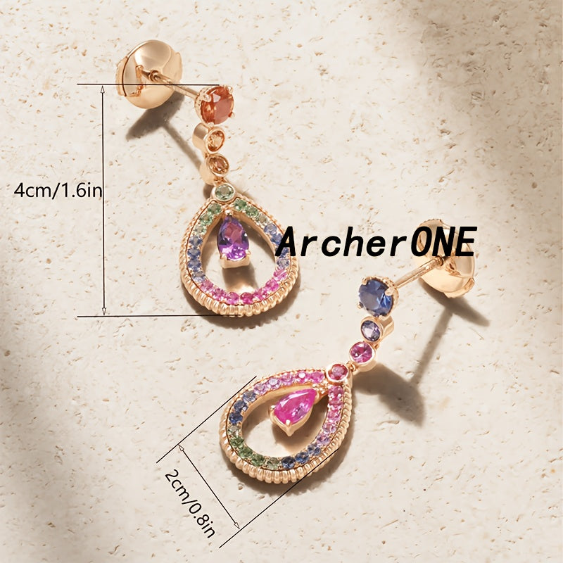 925 Sterling Silver Handmade Multi-Layer Love Beaded Necklace & Earring Set for Women – December Birthstone Jewelry, Elegant Daily & Wedding Gift with Free Gift Box