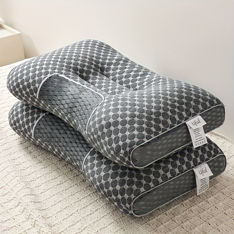 Bed Pillows 2-Pack – Ultra-Soft Neck Support Pillow Inserts with Removable Machine-Washable Covers, Breathable Deep Sleep, All-Season Bedroom Comfort