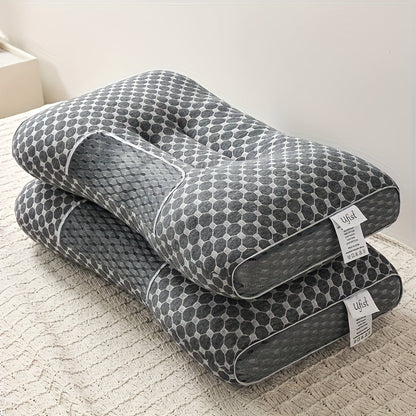 Bed Pillows 2-Pack – Ultra-Soft Neck Support Pillow Inserts with Removable Machine-Washable Covers, Breathable Deep Sleep, All-Season Bedroom Comfort