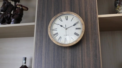 Wall-Mounted Diversion Safe Clock Hidden Secret Storage for Cash Coins Valuables Home Office Security Vault Concealed Coin Safe Sturdy Durable