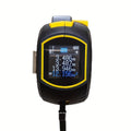 3-in-1 Laser Tape Measure with Digital Rangefinder & Steel Tape – High Precision Cross Laser Measuring Tool, Color Screen, Voice Broadcast, 2 AAA Batteries Included, for Construction, DIY & Home Use