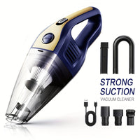 901-Blue+Yellow-Cordless Vacuum Cleaner