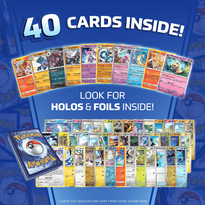Pokemon Cards 40 Pack Guaranteed Holographic Rare Holo Value Bundle Vintage to Modern Sets 1996 to Present Random Assorted Official Pokemon Trading Cards Gift for Collectors and Fans