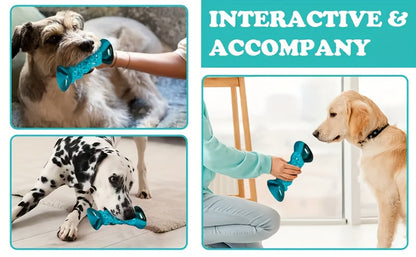Durable Nylon Dog Chew Toy Anxiety Relief Boredom Buster Indestructible Pet Toy for Small Medium Large Dogs Aggressive Chewers Standard and Large Size Keeps Dogs Busy Stress Relief