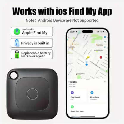 Portable Real-Time GPS Tracker Global Coverage Location Tracking Device for Cats Dogs Keys Wallets Luggage Anti-Loss Finder Android & Universal Single or 4-Pack