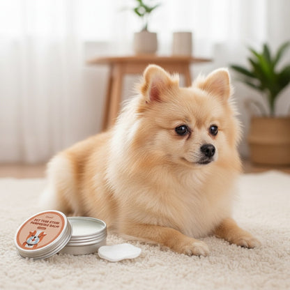 Pet Tear Stain Remover Balm for Dogs & Cats – Gentle Non-Irritating Eye Stain Cleaner, Safe for Sensitive Eye Area, Easy to Apply, 30g Compact Size