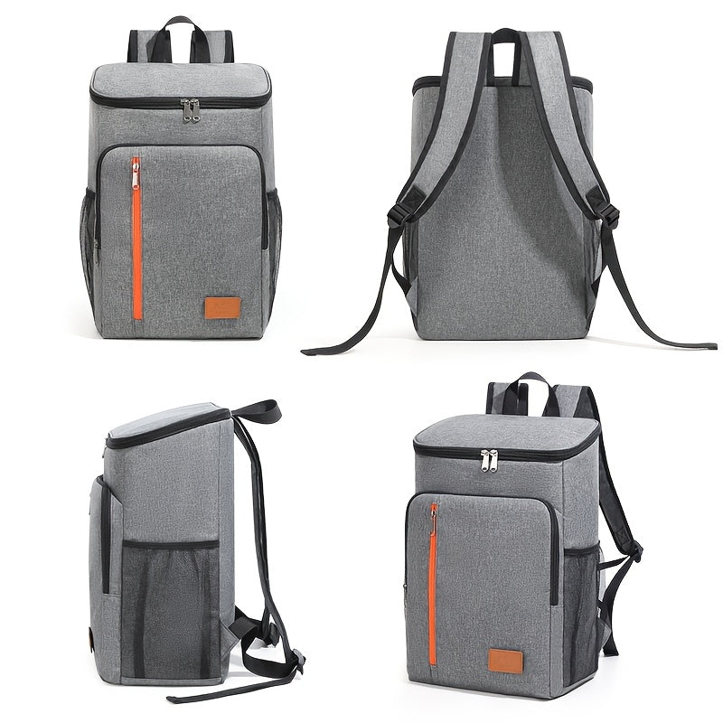 Insulated Cooler Backpack Extra Large Holds 30+ Cans, Leakproof Shoulder Bag for Men & Women, Perfect for Camping BBQ Beach Picnic Hiking – Compatible with Ice Packs