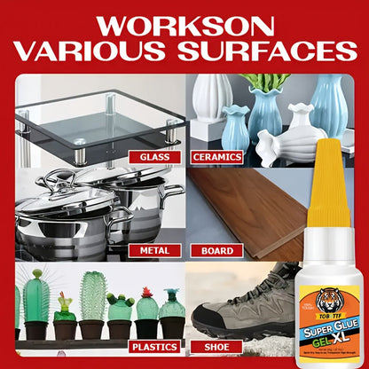 4-Pack Super Fast-Drying Super Glue 20G 10-Second Quick Bond Multi-Purpose Adhesive for Plastic Metal Wood Ceramic Glass – Heavy-Duty Repair & Welding