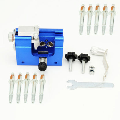 Chainsaw Sharpener Jig Kit – Portable Hand-Cranked Chain Saw Sharpening Tool with Carbide Burrs, 1/3/5/10Pcs, Easy DIY Sharpening for All Chainsaw Chains