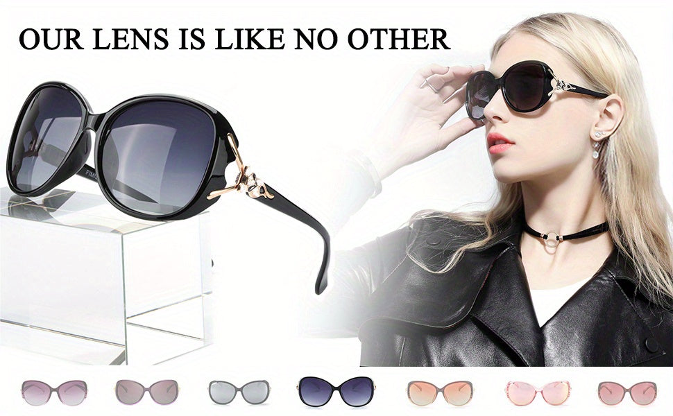 Oversized Sunglasses for Women UV400 Protection Gradient Lens Large Frame Fashion Eyewear Multiple Colors Available
