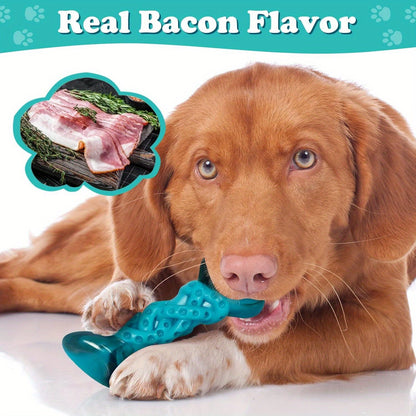 Durable Nylon Dog Chew Toy Anxiety Relief Boredom Buster Indestructible Pet Toy for Small Medium Large Dogs Aggressive Chewers Standard and Large Size Keeps Dogs Busy Stress Relief