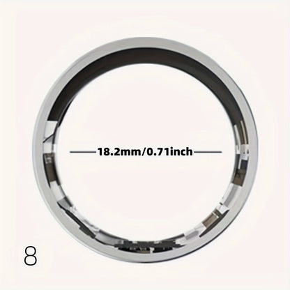 Smart Ring with Charging Case Health Fitness Tracker Steps Calories Sleep Monitor Bluetooth 6.0 – iPhone Android Compatible Black Gold Silver Sizes 7-13 USB Charging Gift