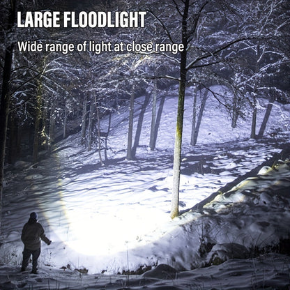 Rechargeable LED Spotlight Flashlight 2000 Lumens – 6 Modes & 3 Color Filters, 200M Range Handheld Searchlight with USB Cable for Boating Hunting Camping Hiking Emergency Home Lighting