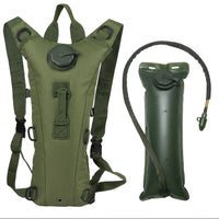 Green Backpack + Water Blade