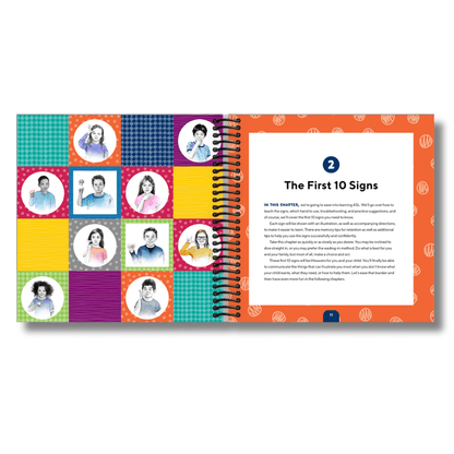 American Sign Language for Kids Spiral Bound – 101 Easy ASL Signs for Nonverbal Communication | Ages 3-6 | Autism Support, Deaf Culture & Parent-Child Learning Guide, 176 Pages