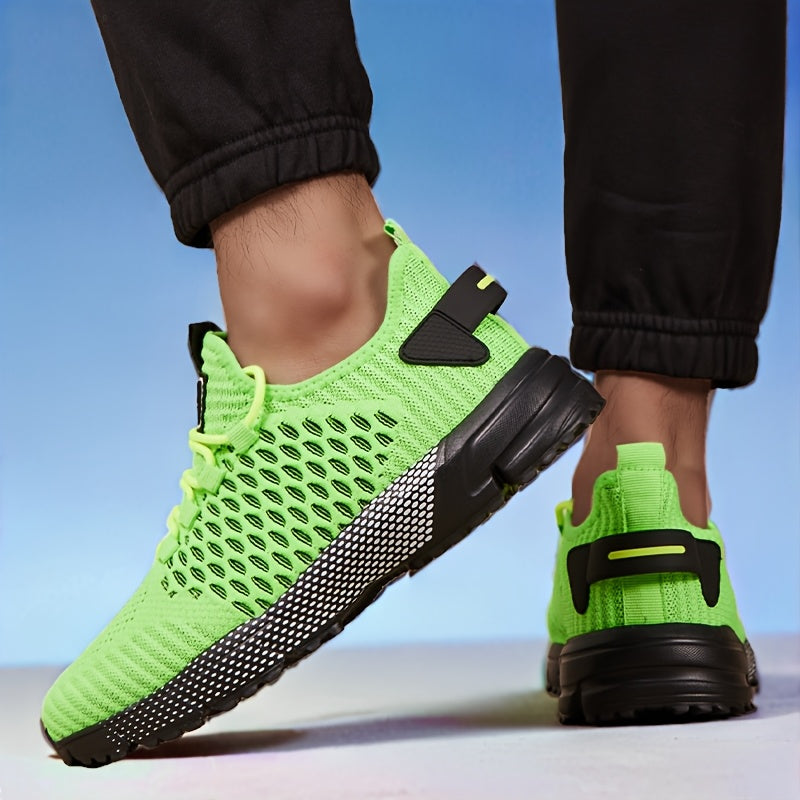 Men's Running Shoes Lightweight Breathable Athletic Sneakers - Sport Walking Tennis Casual Fitness Shoes for Men, Comfortable & Fashionable Multi-Color