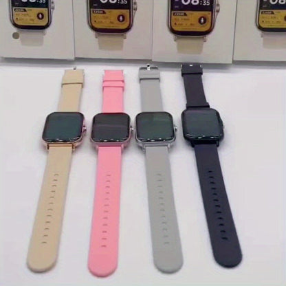 2026 Smartwatch Unisex Wireless Calling Dialing Multiple Sports Modes Heart Rate Message Notification Multi-App Alerts Fitness Tracker Watch for Men Women Compatible iPhone Android