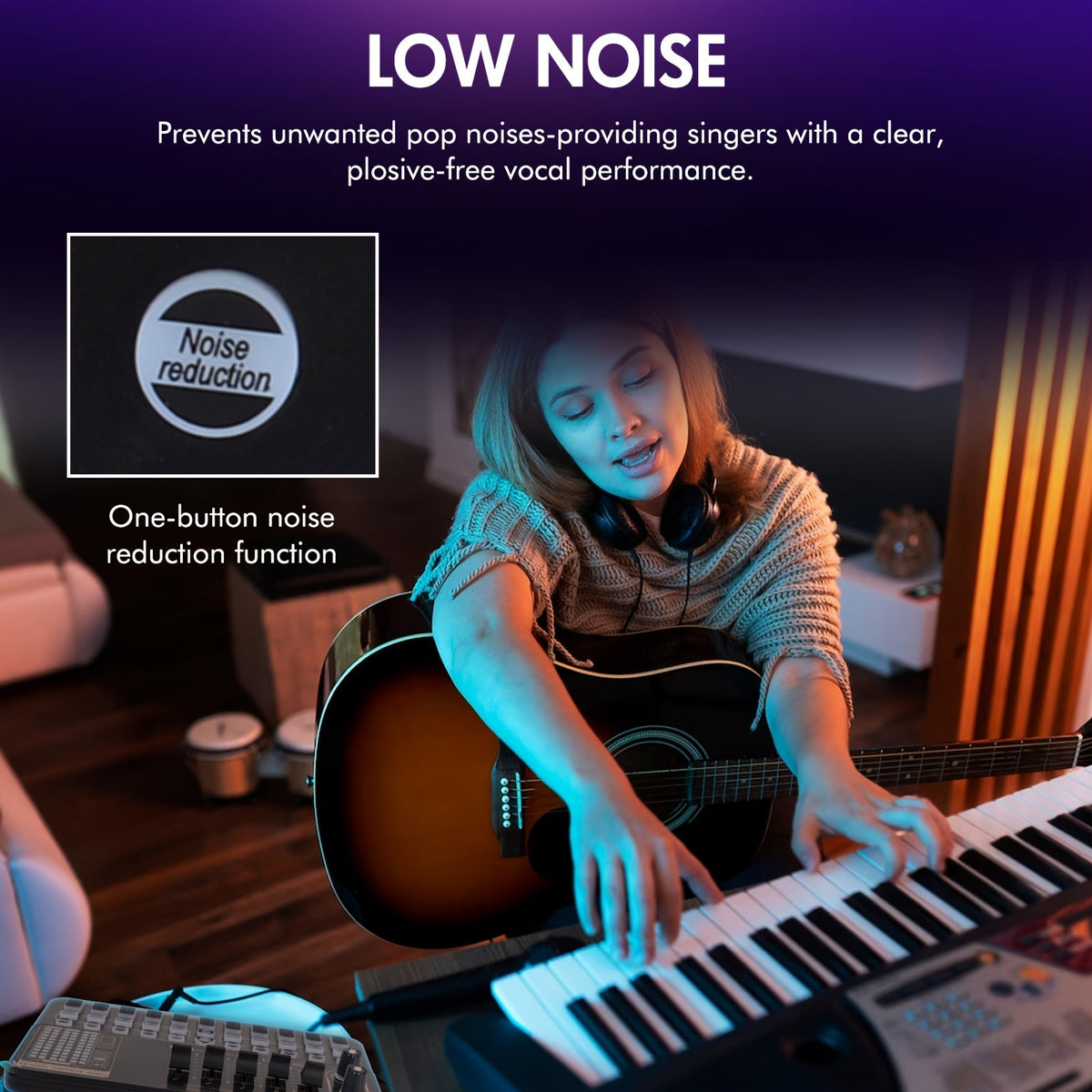 BM-800 Podcast Recording Studio Bundle with Live Sound Card, Voice Changer & Earphones – Complete Audio Interface Kit for Streaming, Vlogging & Live Broadcast, Multiple Models Available