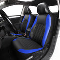 Universal Car Seat Covers Full Set Faux Leather – 5-Seat Front & Rear Bench for SUV, Truck, Jeep & BMW, Fits 40/60 & 50/50 Split, Headrest & Seatbelt Compatible, Scratch-Proof