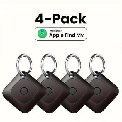 Portable Real-Time GPS Tracker Global Coverage Location Tracking Device for Cats Dogs Keys Wallets Luggage Anti-Loss Finder Android & Universal Single or 4-Pack