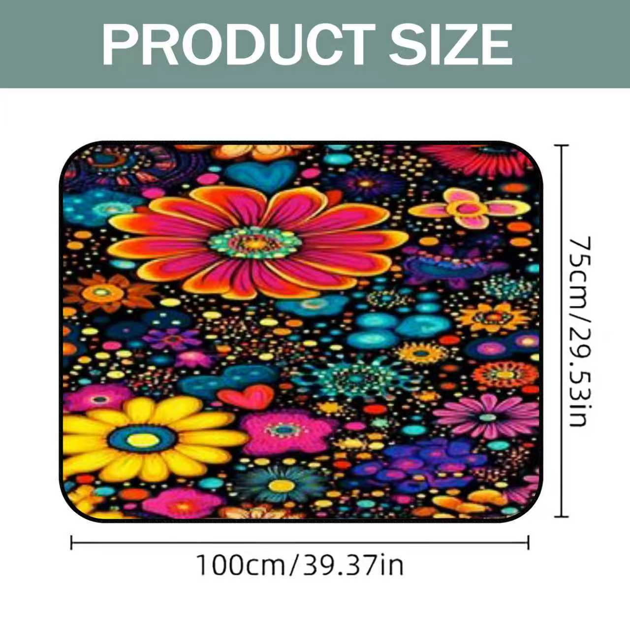 Car Trunk Mat Cargo Liner – Non-Slip Waterproof Floor Mat with Unique Patterns, Durable Vehicle Interior Protector from Dirt, Spills & Scratches, Universal Fit