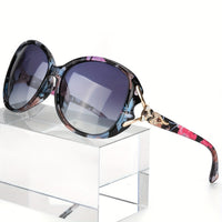 Sunglasses 8842 Colorful Floral*Double Gray