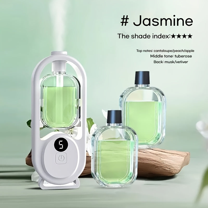 Essential Oil Diffuser Aromatherapy Humidifier with 7 Color LED Light, USB Powered Quiet Mini Aroma Diffuser for Bedroom, Office, Yoga & Home – Timer Setting, Multiple Scents Available