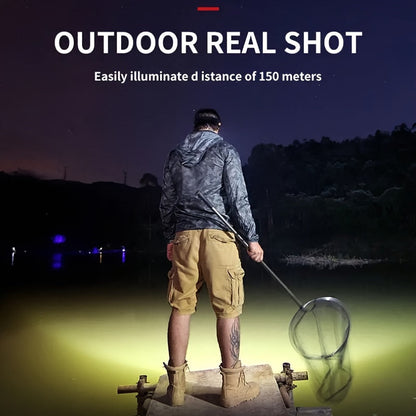 LED Rechargeable Headlamp 2-Pack – 5 LED USB Charging 4-Mode IP65 Waterproof Head Mounted Flashlight for Camping Hiking Hunting Fishing Running Outdoor Sports Men Women