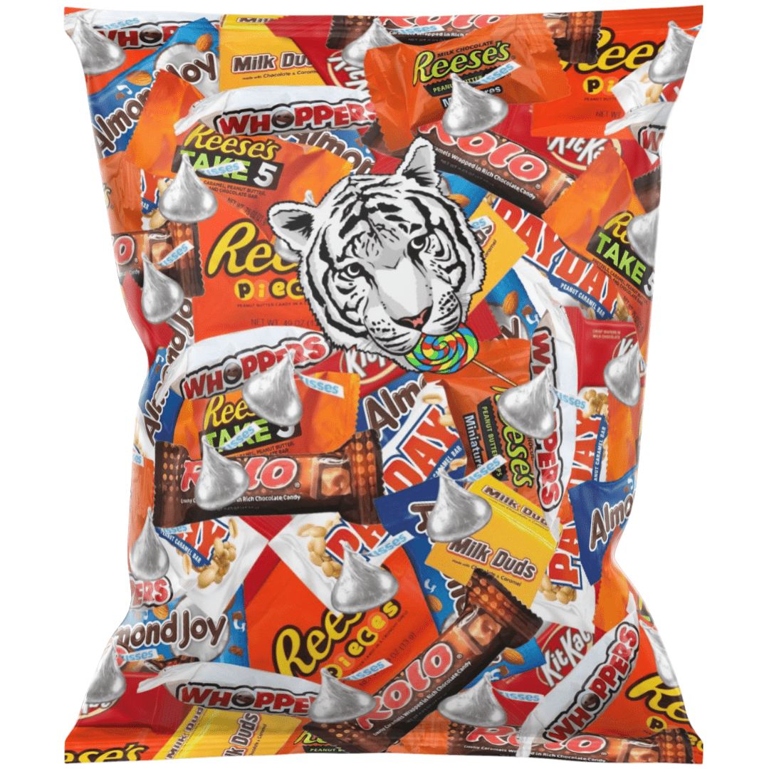 Bulk Variety Chocolate Candy Bag Individually Wrapped Assorted Mix for Parties Halloween Holidays Stocking Stuffers Office Snacks 2 lb 4 lb 6 lb