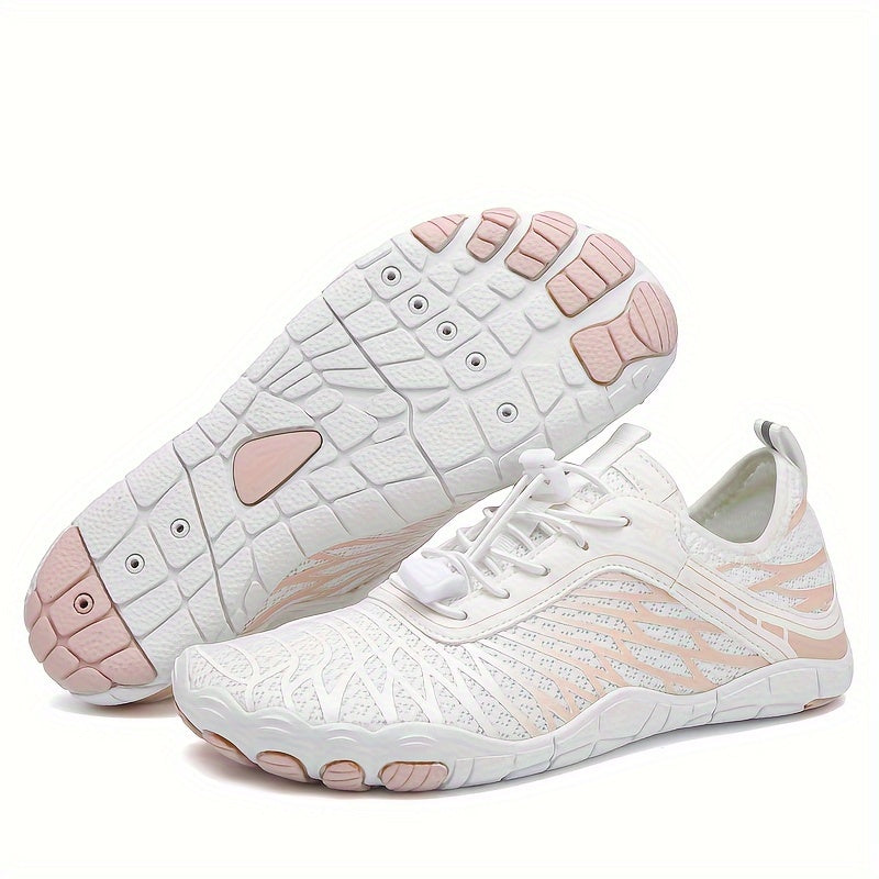 Quick-Dry Water Shoes for Men & Women – Lightweight Non-Slip Barefoot Aqua Socks for Beach Swimming Yoga Wading Indoor Workouts, Soft Breathable Athletic Beach Footwear