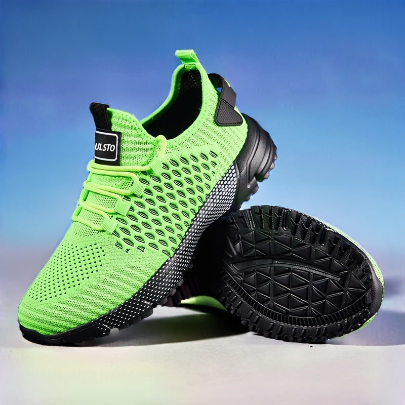 Men's Running Shoes Lightweight Breathable Athletic Sneakers - Sport Walking Tennis Casual Fitness Shoes for Men, Comfortable & Fashionable Multi-Color