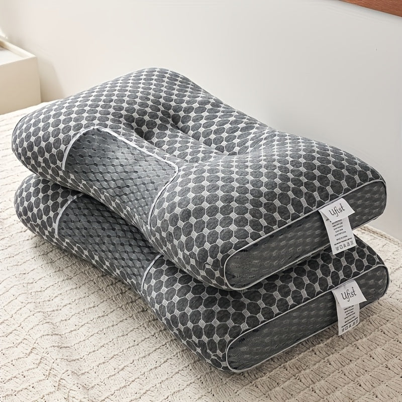 Bed Pillows 2-Pack – Ultra-Soft Neck Support Pillow Inserts with Removable Machine-Washable Covers, Breathable Deep Sleep, All-Season Bedroom Comfort