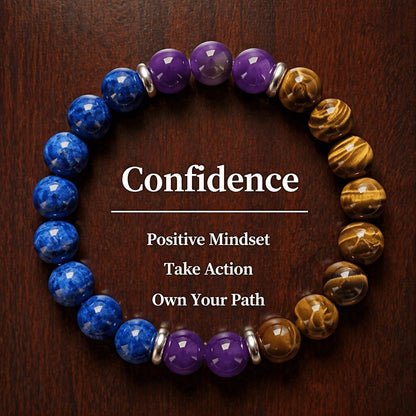 9pcs Natural Stone & Glass Bead Layered Bracelet Set – 8mm Handcrafted Beaded Bracelets with Zinc Alloy Accents, Elegant Stackable Jewelry for Women, Perfect Gift for Parties, Banquets & Festivals