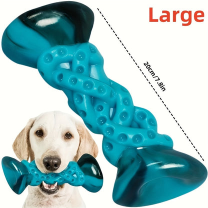 Durable Nylon Dog Chew Toy Anxiety Relief Boredom Buster Indestructible Pet Toy for Small Medium Large Dogs Aggressive Chewers Standard and Large Size Keeps Dogs Busy Stress Relief