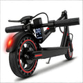Foldable Electric Scooter for Adults 350W Motor 21-Mile Range App-Enabled 8.5 Inch Tires 3-Speed Modes LED Display Rear Brake Portable Urban Commuter E-Scooter Black