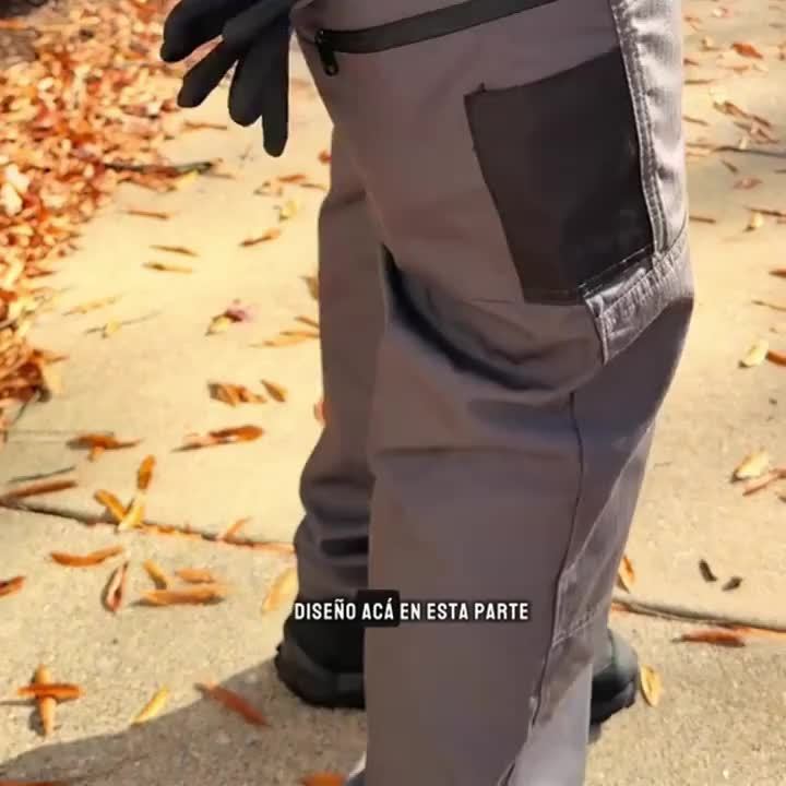 Men's Tactical Cargo Pants 2-Pack Ripstop Multi-Pocket Outdoor Work Pants for Camping Hiking Hunting Fishing Straight Leg Belt Loops S-XXXL