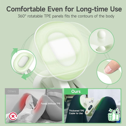 Pelvic Floor Trainer & Smart Hip Thigh Exerciser with Rep Counter – Adjustable Resistance Inner Thigh Toner, Glute Strengthener & Kegel Exercise Machine for Women Home Gym Workout