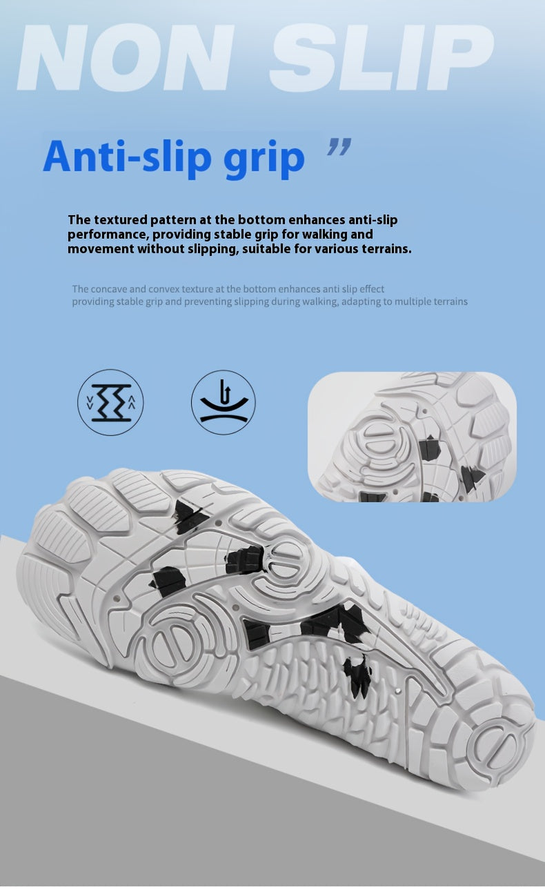 Women's Barefoot Water Shoes – Lightweight Slip-On Sneakers for Yoga, Beach, Swimming & Water Sports, Multi-Functional Sole with Cushioned Arch Support, Sizes US 5–12.5, 7 Colors