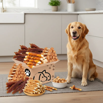 High-Protein Duck Jerky Dog Treats Bundle – Grain & Rawhide Free Daily Chews for Small, Medium & Large Breeds, Premium Quality Natural Dog Snacks