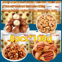 800g (cashew nuts + walnut kernels + macadamia nuts + pecans)