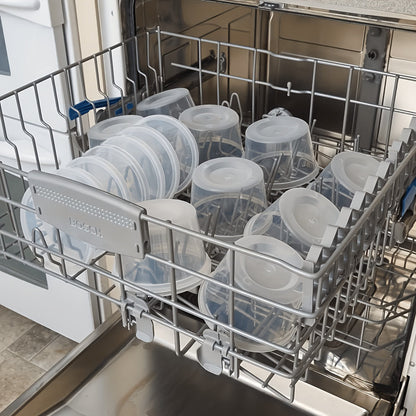 Deli Containers with Lids 48-Pack 16oz BPA-Free Leakproof Stackable, Microwave Dishwasher & Freezer Safe Meal Prep Containers, Sealed Fresh Takeout Packaging Kit for Food Storage & Portion Control