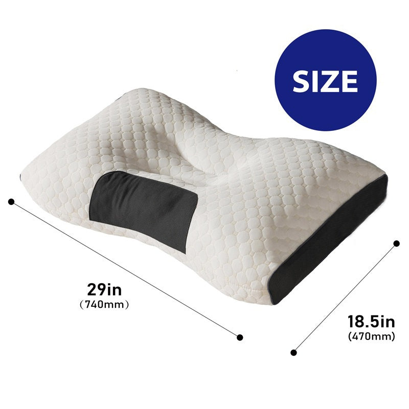 Bed Pillows 2-Pack – Ultra-Soft Neck Support Pillow Inserts with Removable Machine-Washable Covers, Breathable Deep Sleep, All-Season Bedroom Comfort