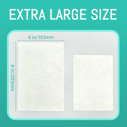 Flushable Wet Wipes Extra Large Thickened – 144 or 288 Count (3-Pack or 6-Pack x 48ct), Alcohol-Free, Plant-Based, Septic & Sewer Safe, Sensitive Skin & Baby Safe