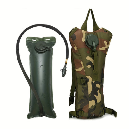 Hydration Pack with 3L Water Bladder Backpack – Lightweight Hiking Water Backpack with Adjustable Reservoir Bag for Men & Women, Running Vest for Hiking, Running, Cycling, Climbing & Camping