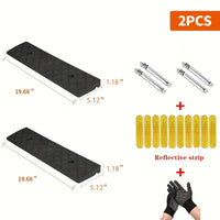 2PCS-Black-1.18 inches tall