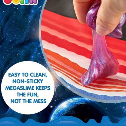 36-Pack Galaxy Slime Party Favors for Kids Bulk Non-Toxic Stretchy Non-Sticky Slime Cups Classroom Rewards Birthday Easter Christmas Halloween Gifts for Girls Boys