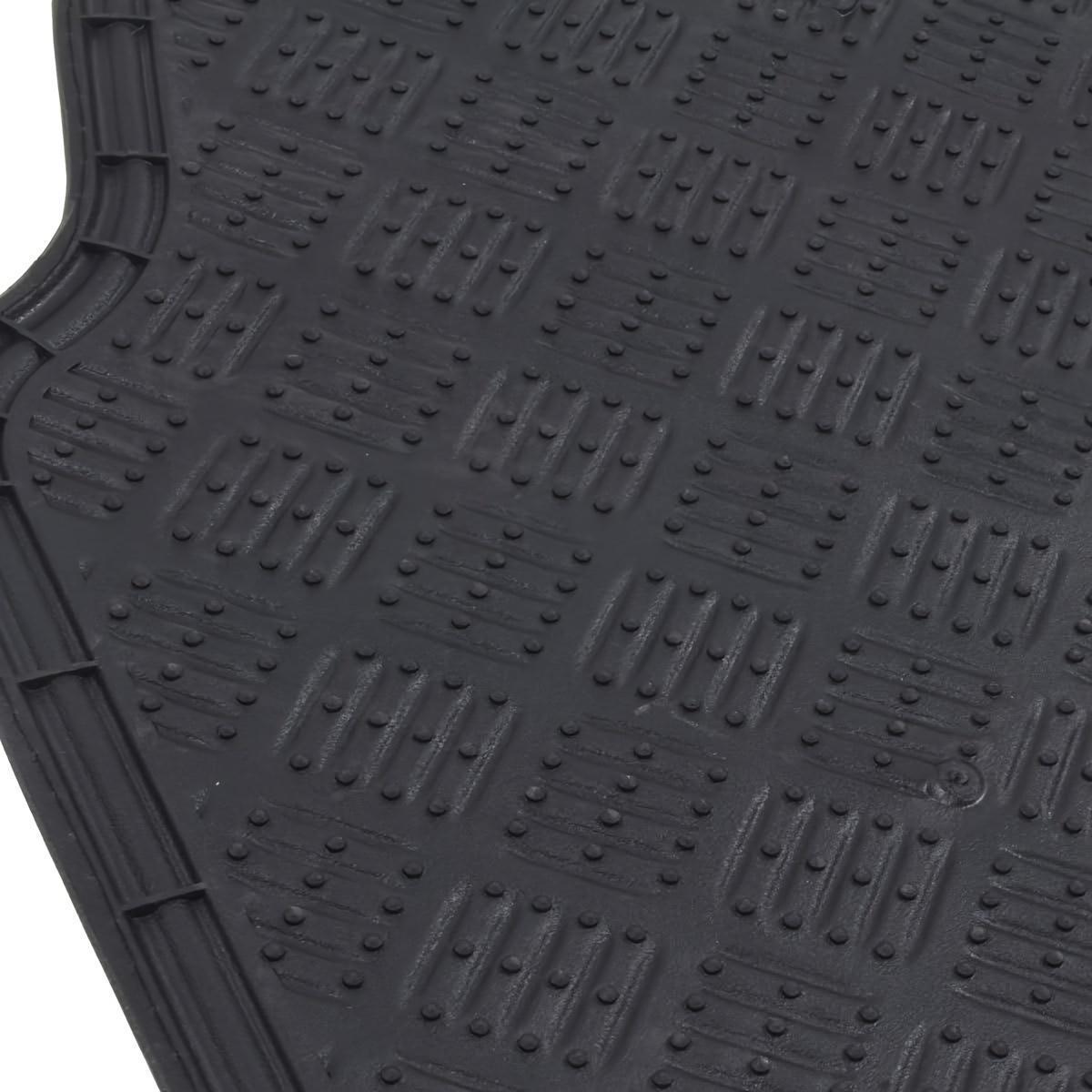 4-Piece Car Floor Mats Set Waterproof All-Weather Heavy Duty - Non-Slip Dustproof Easy Clean Universal Fit for SUV Truck Sedan, Full Coverage Interior Protection Mats in Multiple Colors