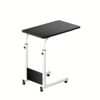 4 Wheels 3-Layer Computer Desk (1 Pack) Black-2