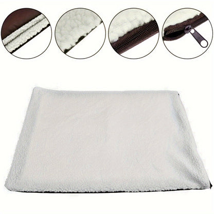 Self-Warming Pet Mat for Cats & Dogs – Ultra-Soft Thermal Bed Mat No Electricity Required Instantly Cozy & Warm on Cold Floors